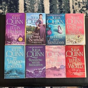8 Book Set - The Bridgertons - Julia Quinn